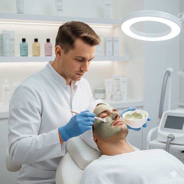 טיפול פנים לגברים בשרון