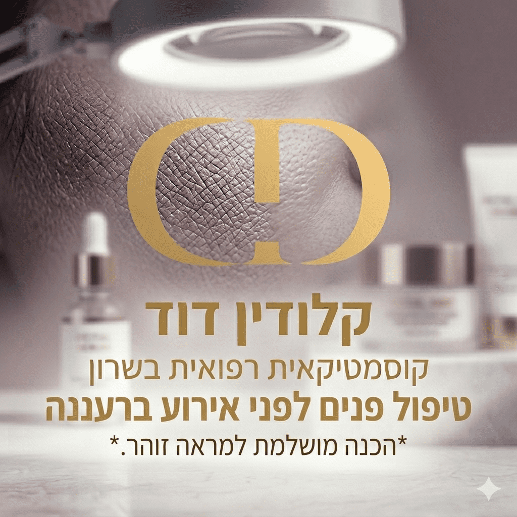 טיפול פנים לפני אירוע ברעננה איך לבחור טיפול שמביא זוהר בלי הפתעות